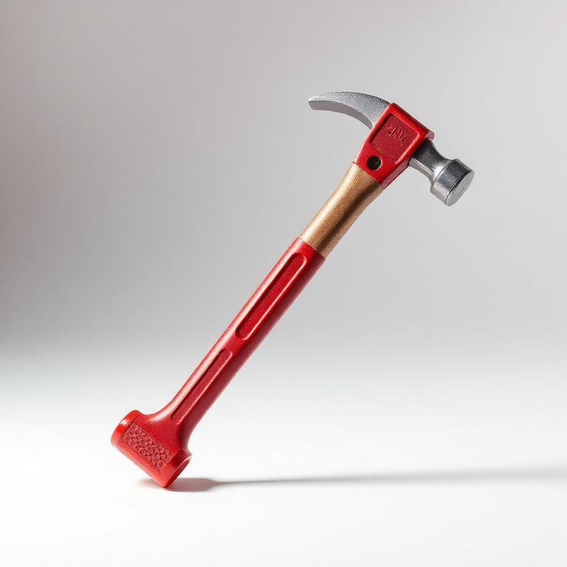 Martillo de carpintero con mango de madera